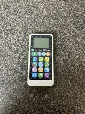 LeapFrog Chat and Count Emoji Phone Green